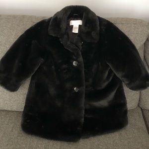 Wonder Kids faux fur coat size 3T